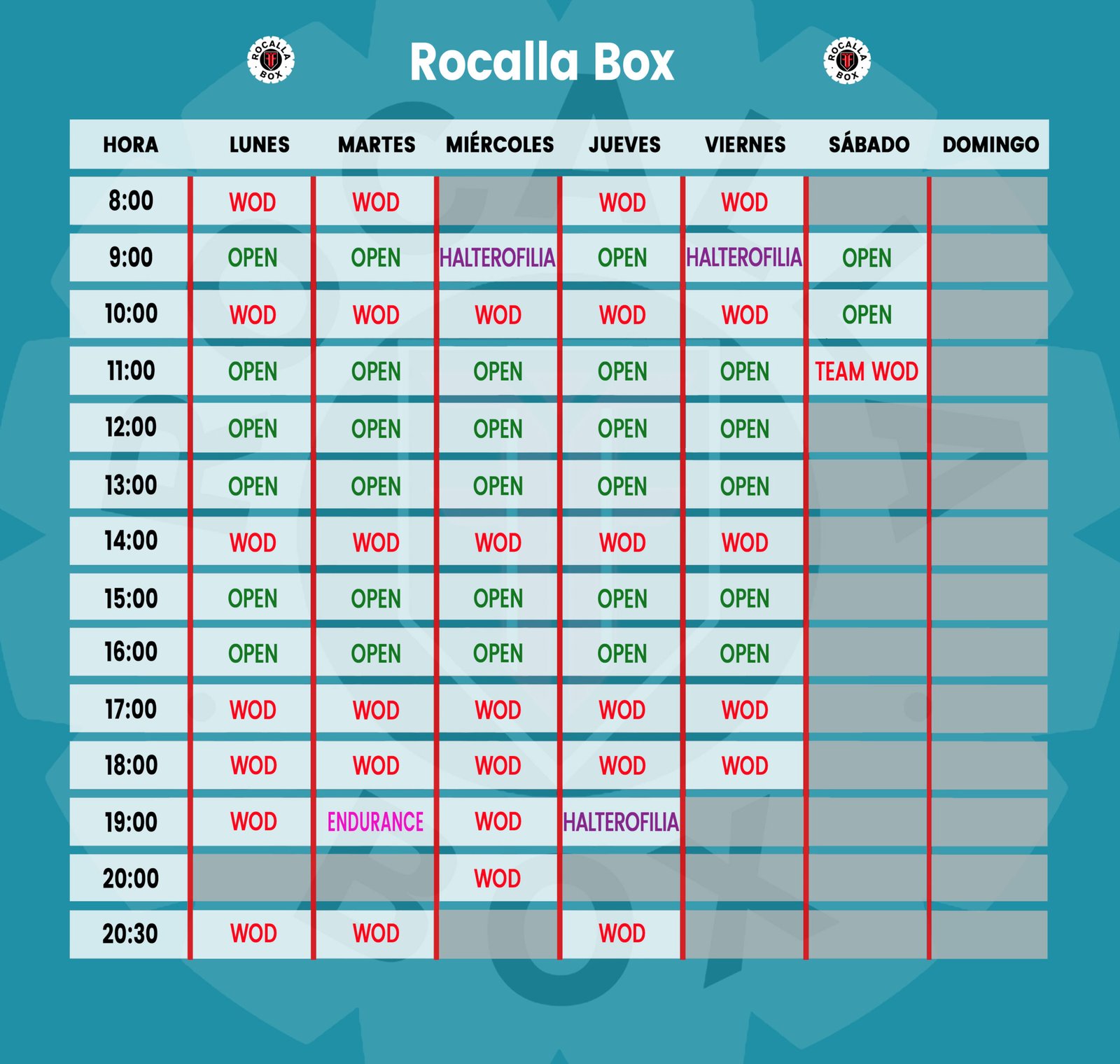 Horario verano 2026